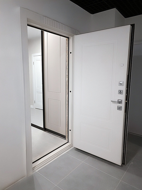 Дверь белого цвета