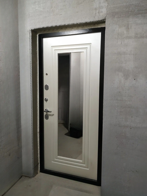 Дверь с зеркалом внутри