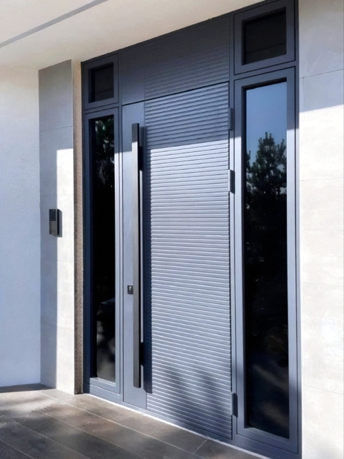 Дверь с боковыми вставками