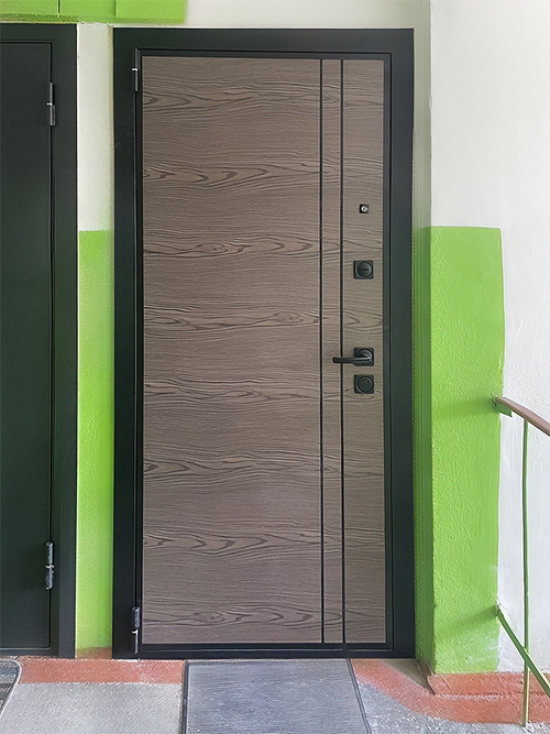 Квартирная дверь с МДФ-панелью