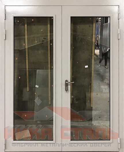 Дверь остекленная двухстворчатая Дверь остекленная двухстворчатая